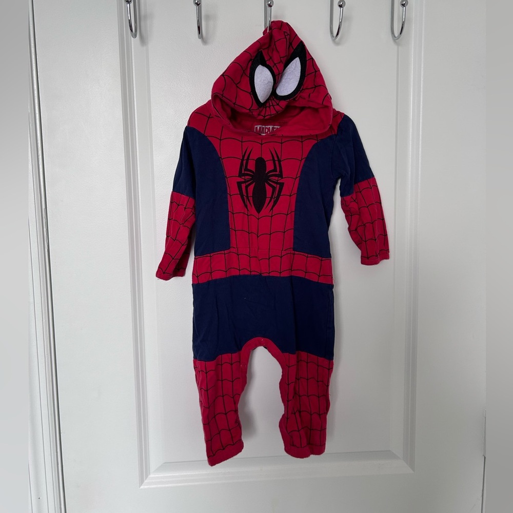 Marvel Red and Blue Spider-Man Kids Bodysuit